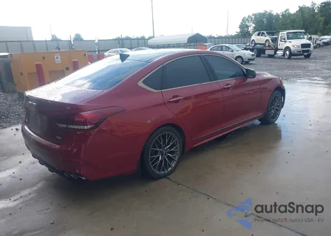 2018 Genesis G80 3.3T Sport from USA, damaged, VIN KMHGN4JB4JU225812